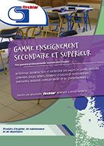 Gamme ENSEIGNEMENT SECONDAIRE ET SUPÉRIEUR