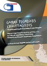 Gamme PLOMBIERS, CHAUFFAGISTES