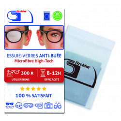 Lingette anti-buée pour lunettes