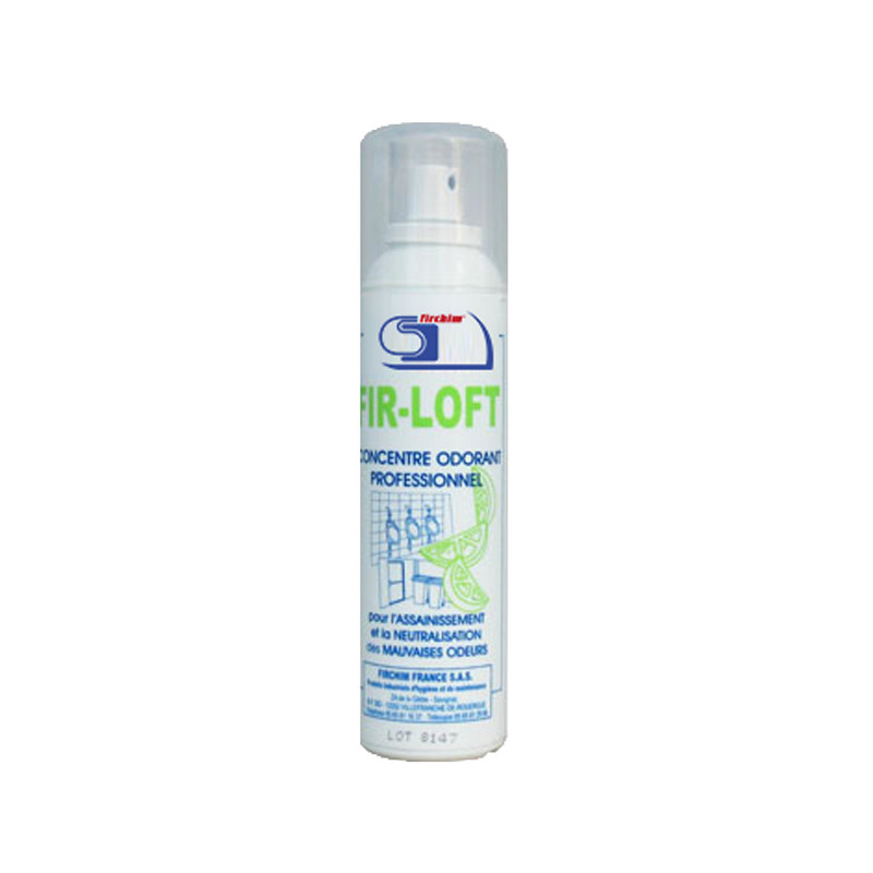 FIR-LOFT CITRON Concentré odorant pour assainissement et neutralisation des mauvaises odeurs.