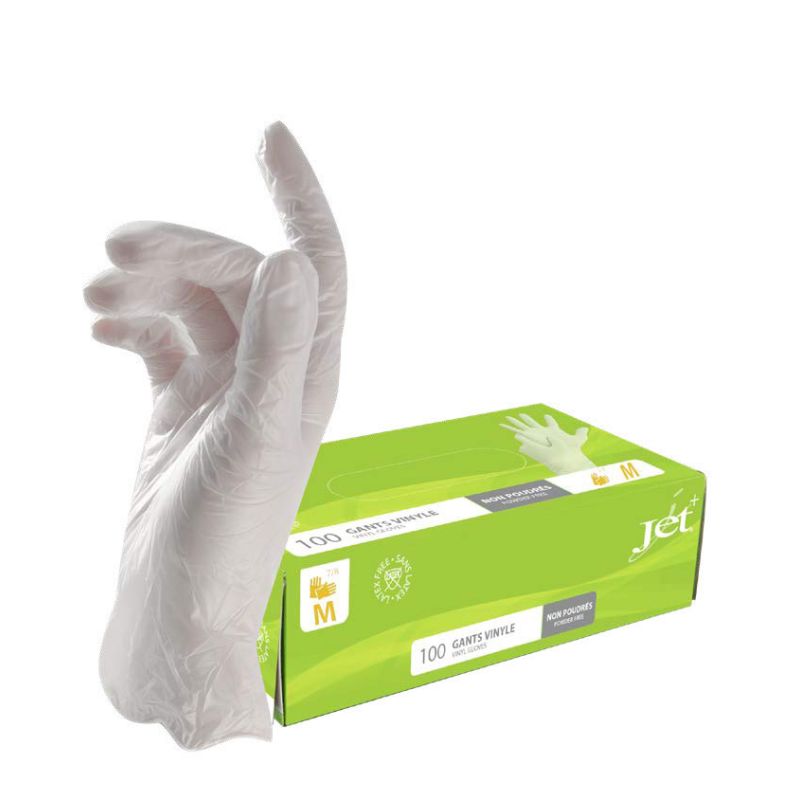 GANTS LATEX NATUREL NON POUDRÉS