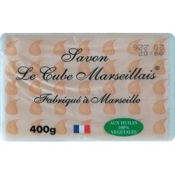 SAVON LE CUBE MARSEILLAIS 400 g