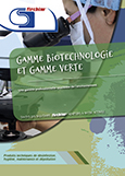 Gamme Biotechnologie et gamme verte
