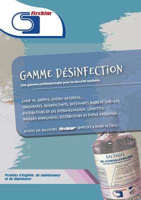 Gamme désinfection Firchim