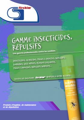 Gamme insecticides et répulsifs Firchim