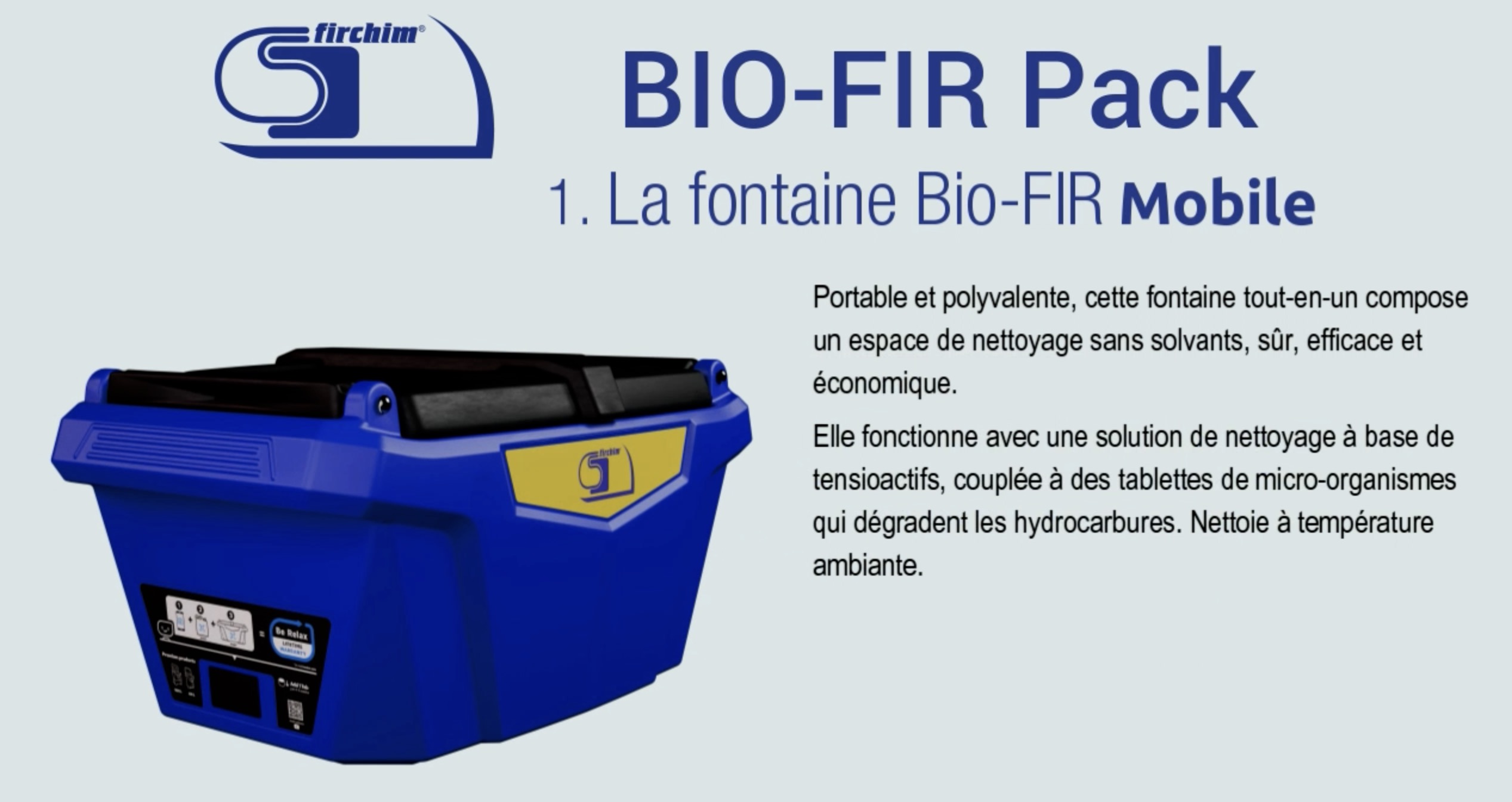 Fontaine Bio-Fir Mobile
